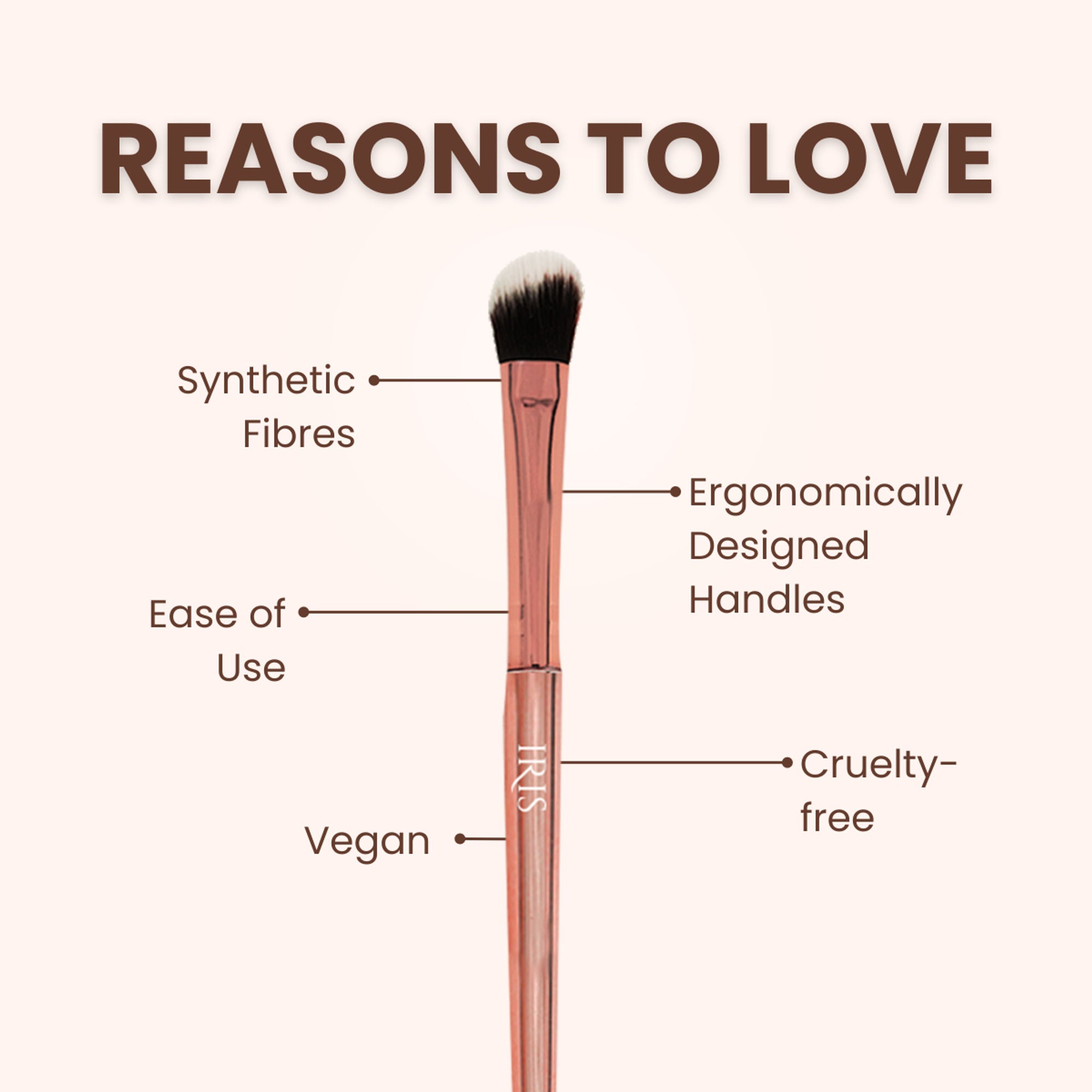 IRIS COSMETICS Luminous Eye Brush Set | Grocsy