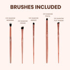 IRIS COSMETICS Luminous Eye Brush Set | Grocsy
