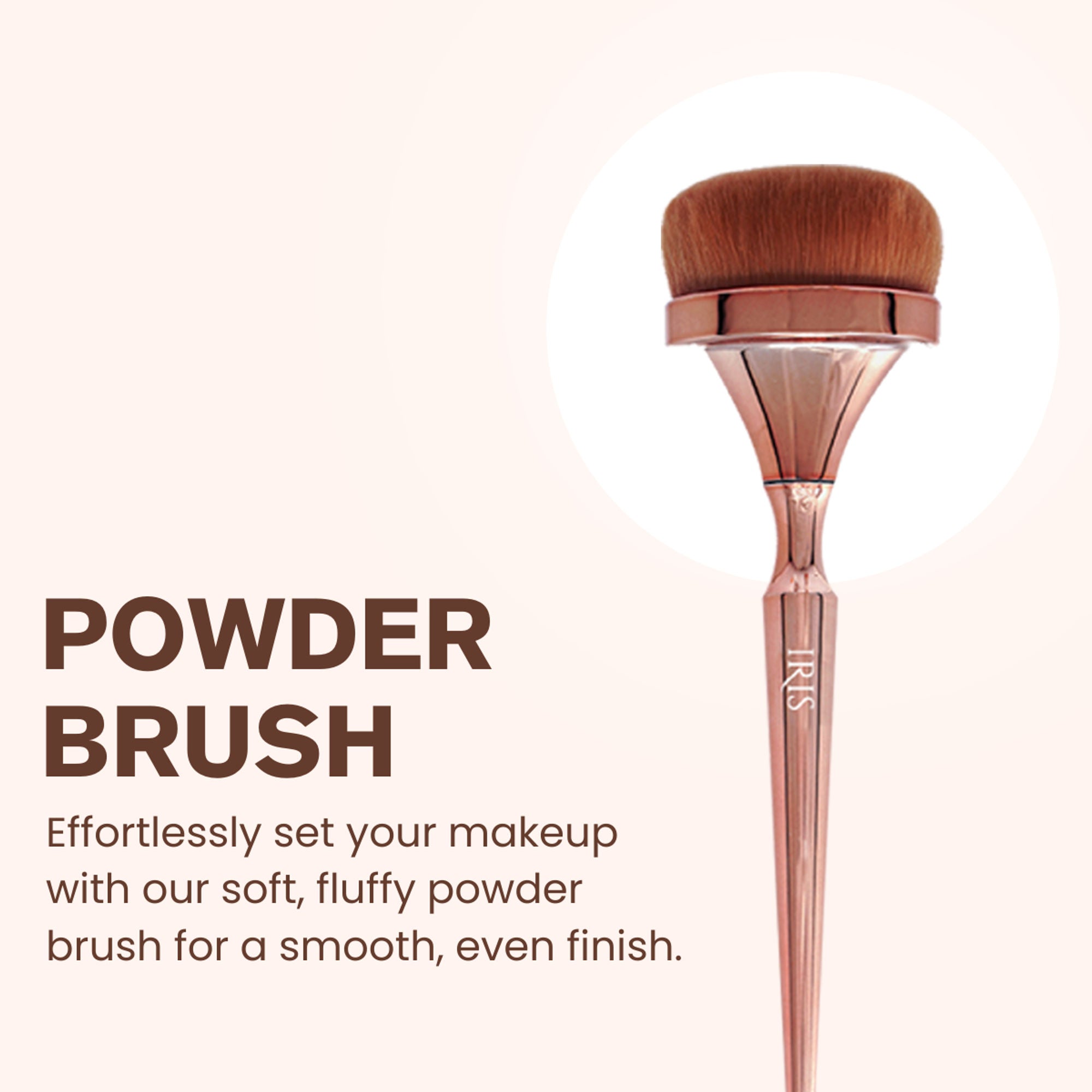 IRIS COSMETICS Luminous HD Powder Brush | Grocsy