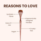 IRIS COSMETICS Luminous HD Highlighter Brush | Grocsy
