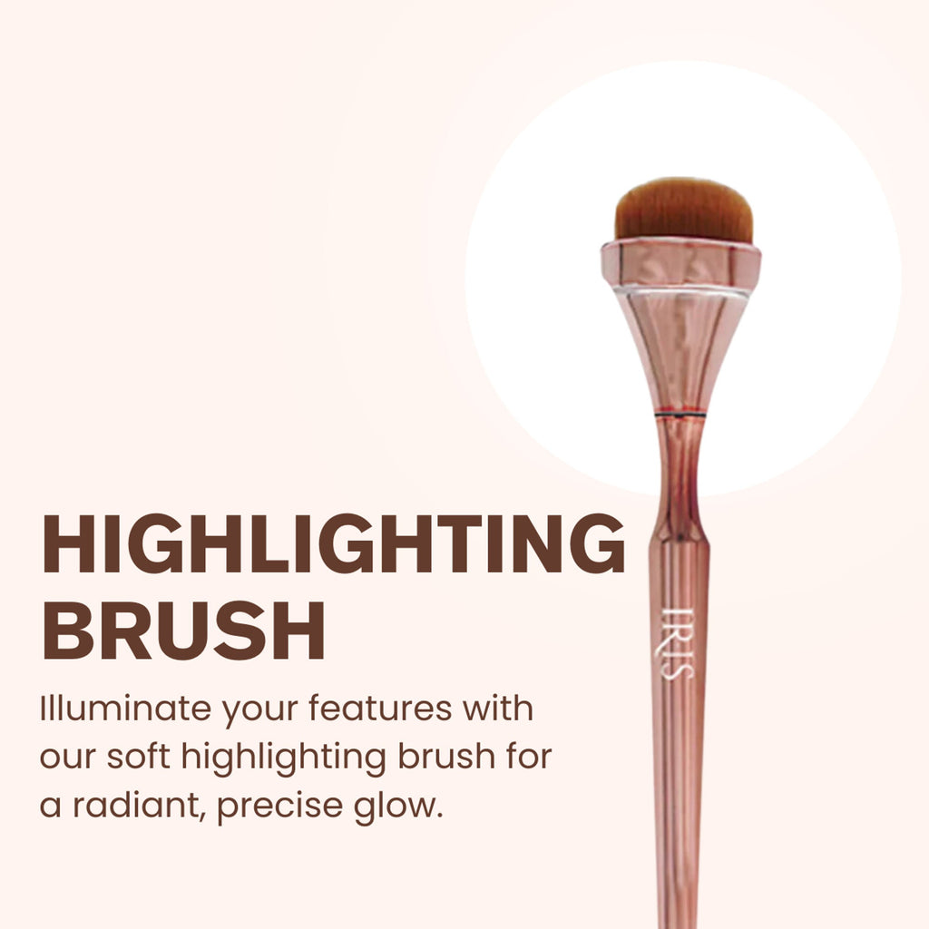 IRIS COSMETICS Luminous HD Highlighter Brush | Grocsy