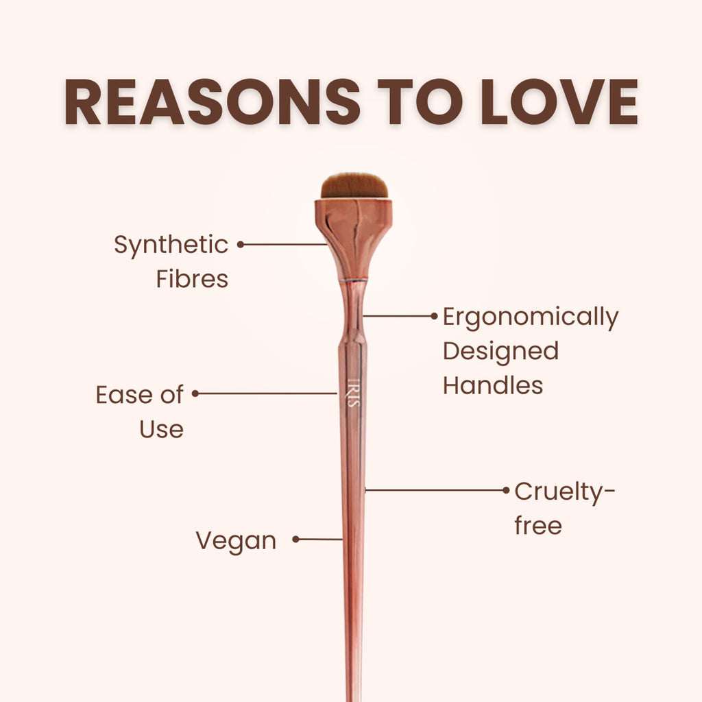 IRIS COSMETICS Luminous HD Nose Contour Brush | Grocsy