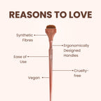 IRIS COSMETICS Luminous HD Nose Contour Brush | Grocsy