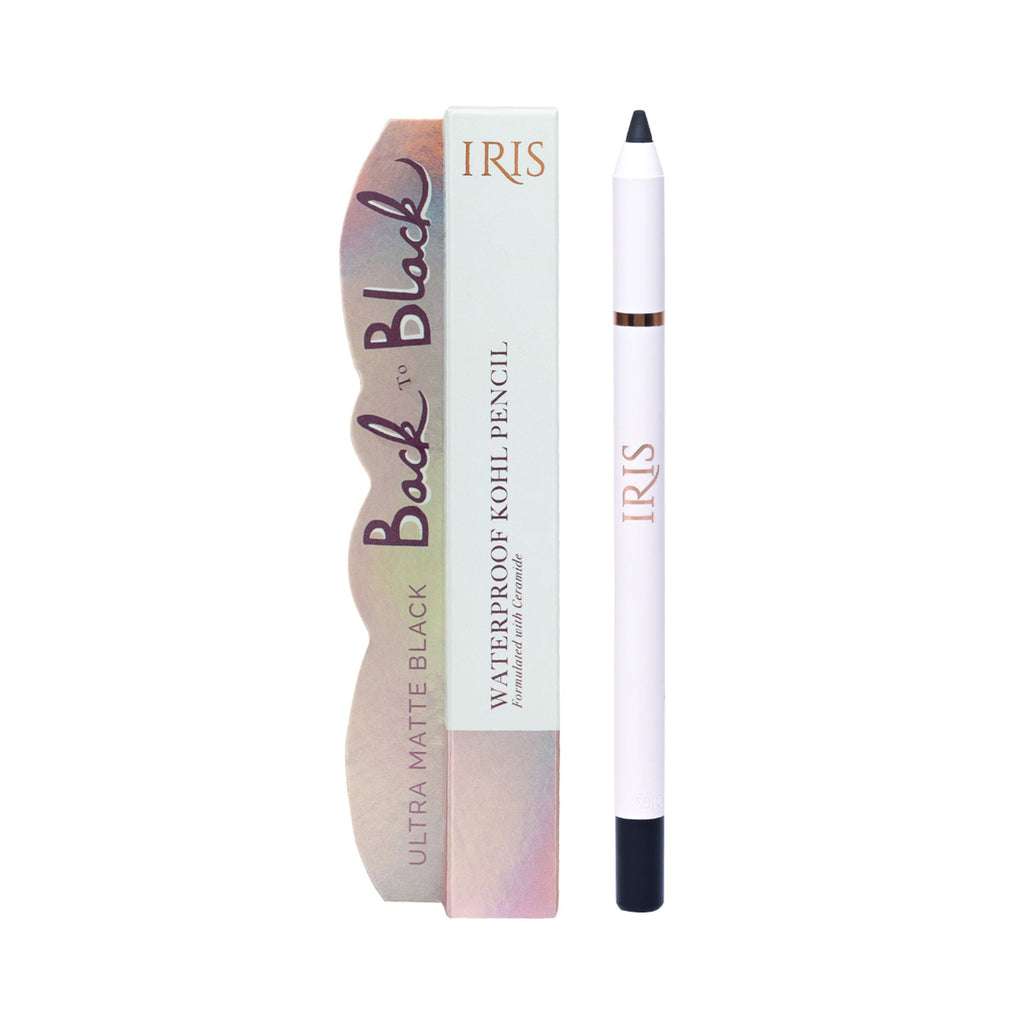 IRIS COSMETICS Back To Black Waterproof Kohl Pencil | Grocsy