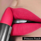 FLiCKA Wear Me Everywhere Creamy Matte Lipstick Princess Peach | Grocsy