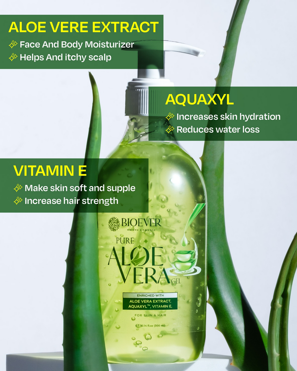 Bioever Pure Aloe Vera Gel | Grocsy