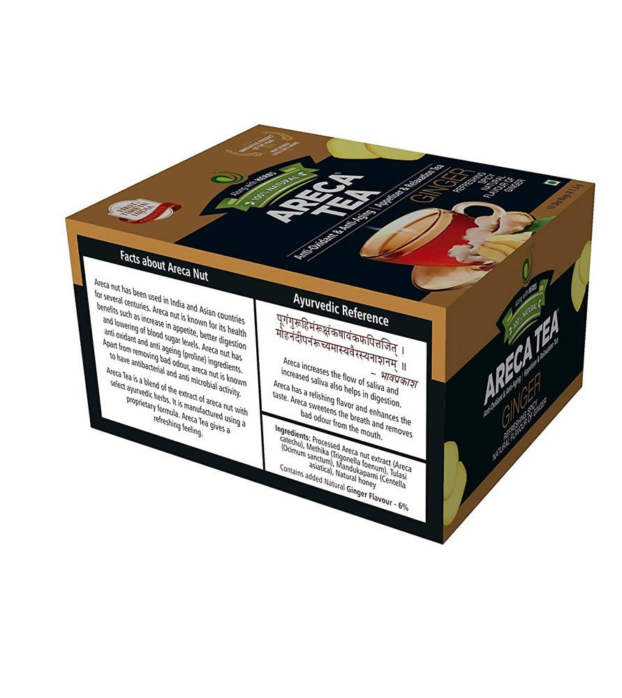 Green Remedies Areca Tea Ginger | Grocsy