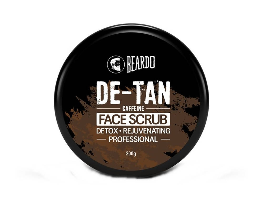 Beardo De-Tan Caffeine Face Scrub | Grocsy