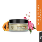 Khadi Natural Rose & Papaya Face Scrub Reduce Acne & Pimple | Grocsy