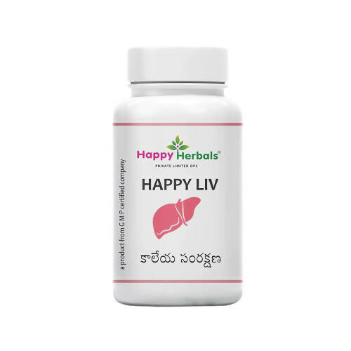 Happy Herbals Happy Liv Tablets | Grocsy