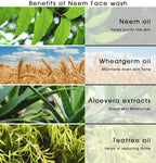 Khadi Natural Neem Herbal Face Wash | Grocsy