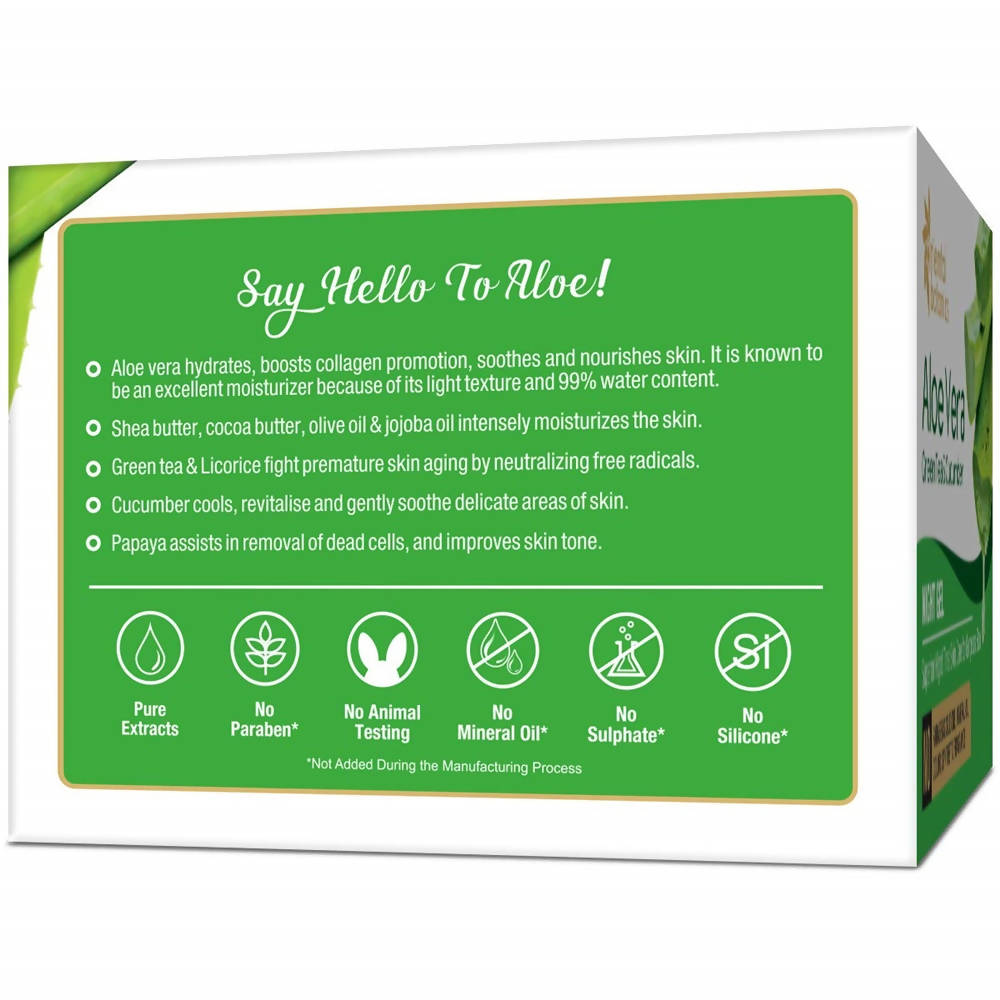 Oriental Botanics Aloe vera Green Tea & Cucumber Night Gel | Grocsy