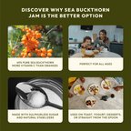 Wellwith Sea Buckthorn Jam | Grocsy