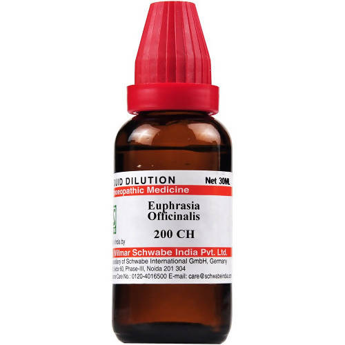 Dr. Willmar Schwabe India Euphrasia Officinalis Dilution | Grocsy