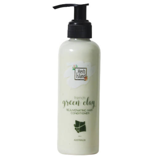 Herb Island French Green Clay Rejuvenating Hair Conditioner | Grocsy