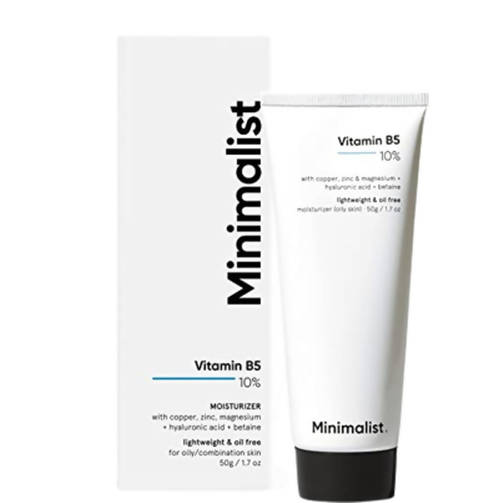Minimalist Vitamin B5 10% Face Moisturizer | Grocsy