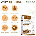 Elecious Naturals Mulethi Powder | Grocsy