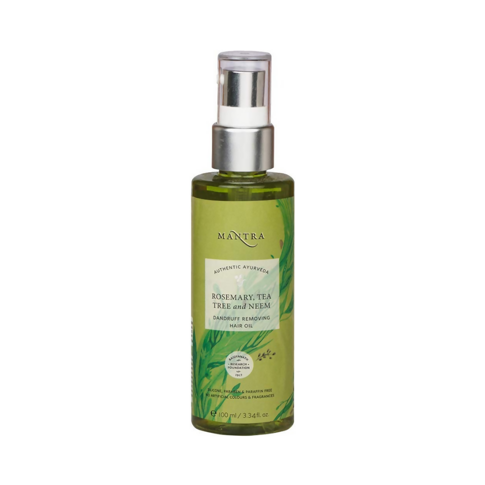 Mantra Herbal Rosemary, Tea Tree and Neem Clarifying Hair Oil | Grocsy