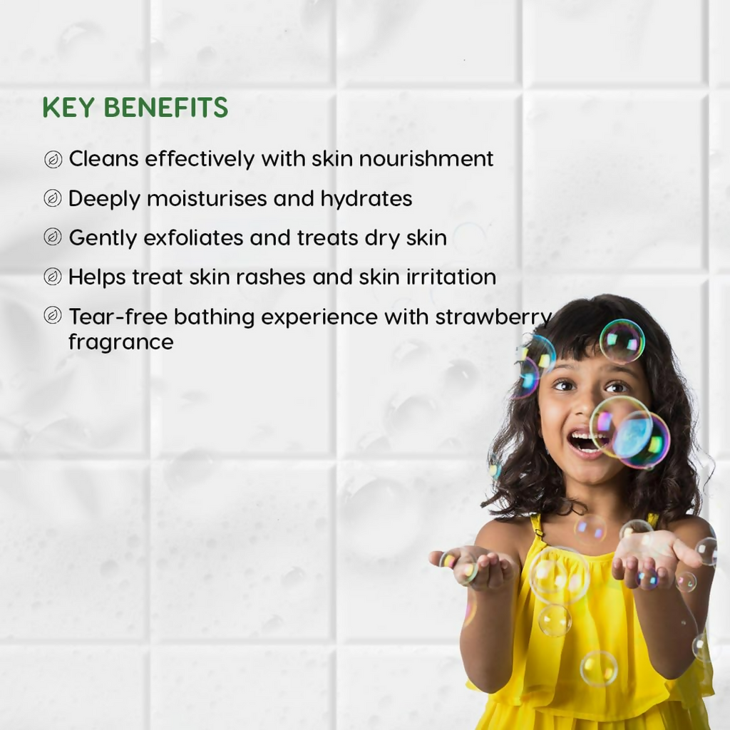 ShuShu Babies Super Strawberry Face and Body Wash (under 4-12 Years) | Grocsy