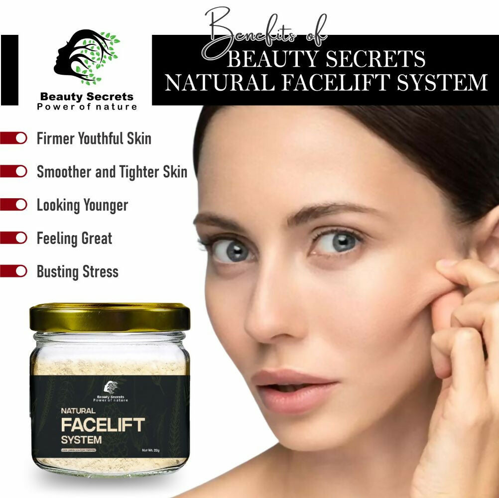 Beauty Secrets Natural Face Lifting Mask/Pack | Grocsy