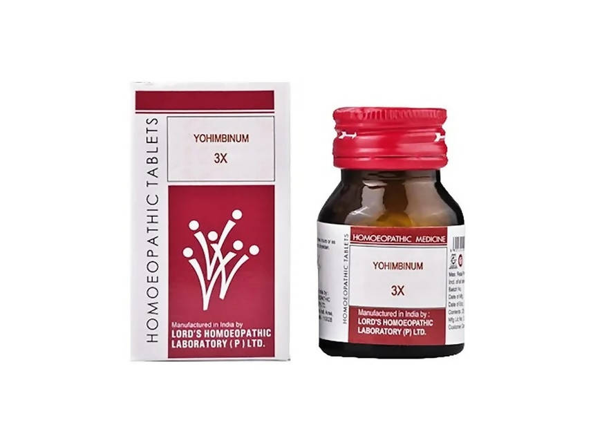 Lord's Homeopathy Yohimbinum Trituration Tablets | Grocsy