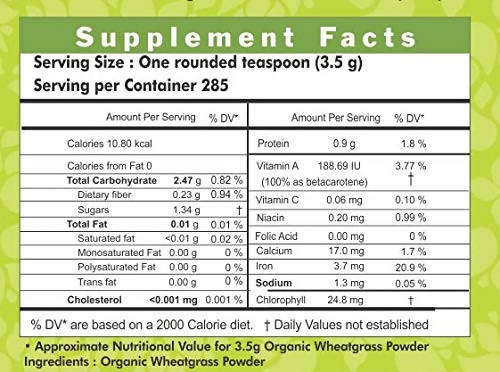Ayurvedic Life Wheatgrass Powder | Grocsy
