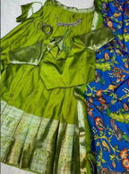 Teeya Creation New Latest Trendy Stylish Lehenga Choli Set - Green | Grocsy