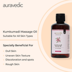 Auravedic Kumkumadi Full Body Massage Oil | Grocsy