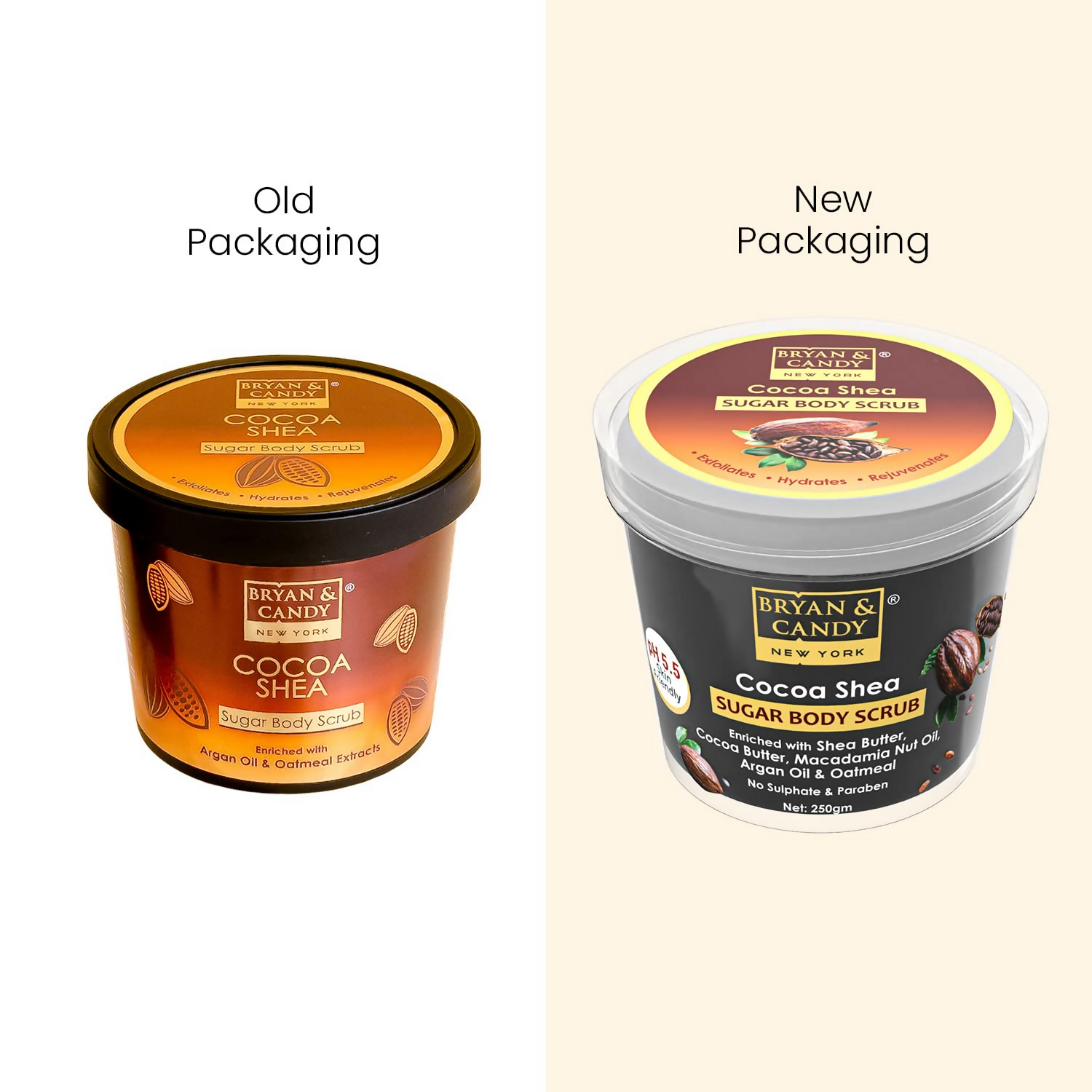 Bryan & Candy Cocoa Shea Sugar Body Scrub | Grocsy