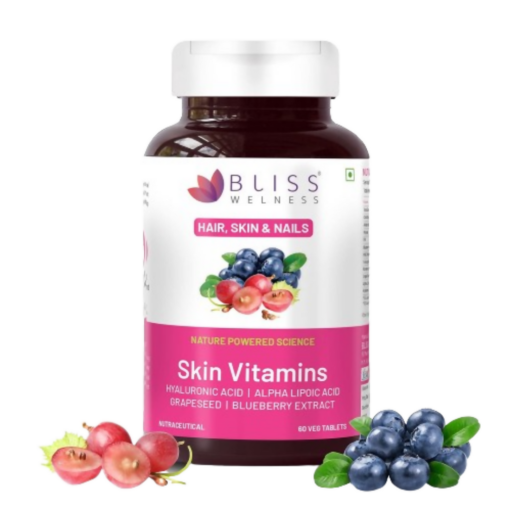 Bliss Welness Skin Multivitamin Tablets | Grocsy