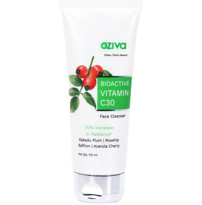 OZiva Bioactive Vitamin C30 Face Cleanser | Grocsy