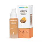 Mamaearth Glow Serum Foundation-Toffee Glow | Grocsy