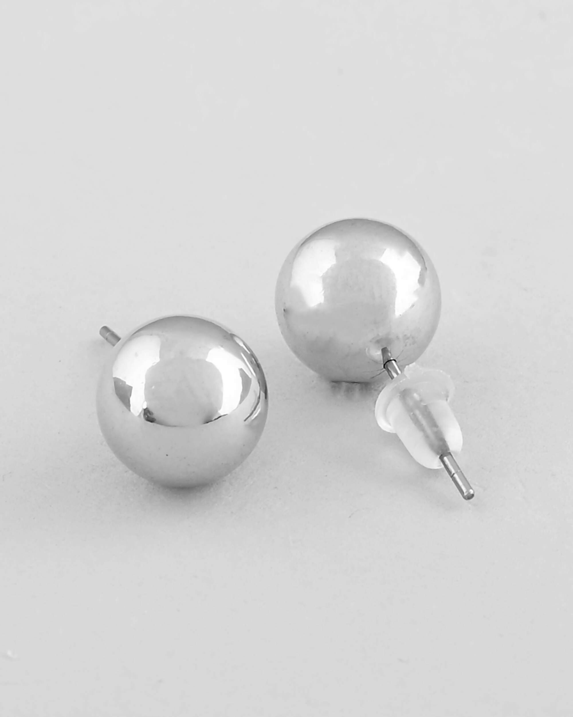 VOJ Silver Plated Western Snake Hasli with Studs Earrings Set | Grocsy