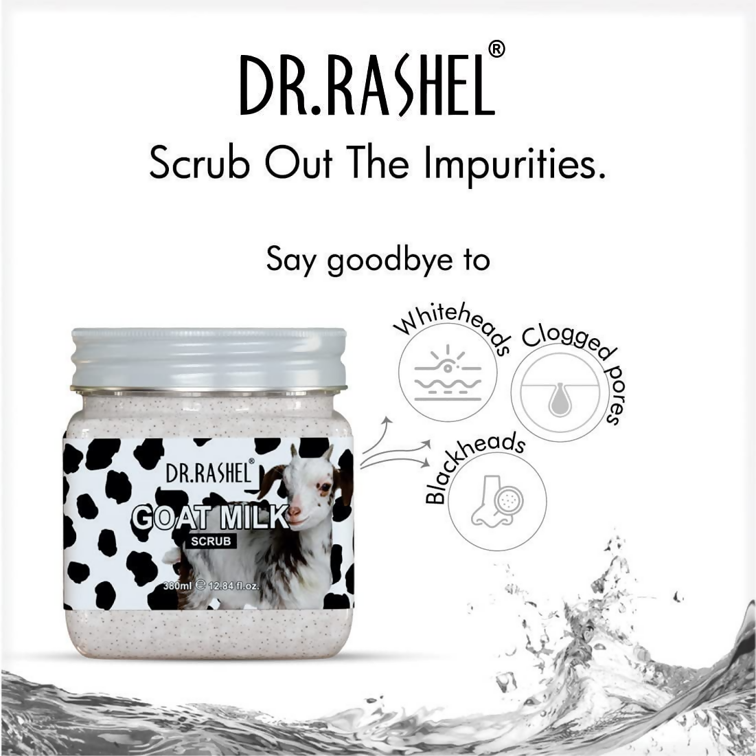 Dr.Rashel Goat Milk Scrub For Face And Body | Grocsy