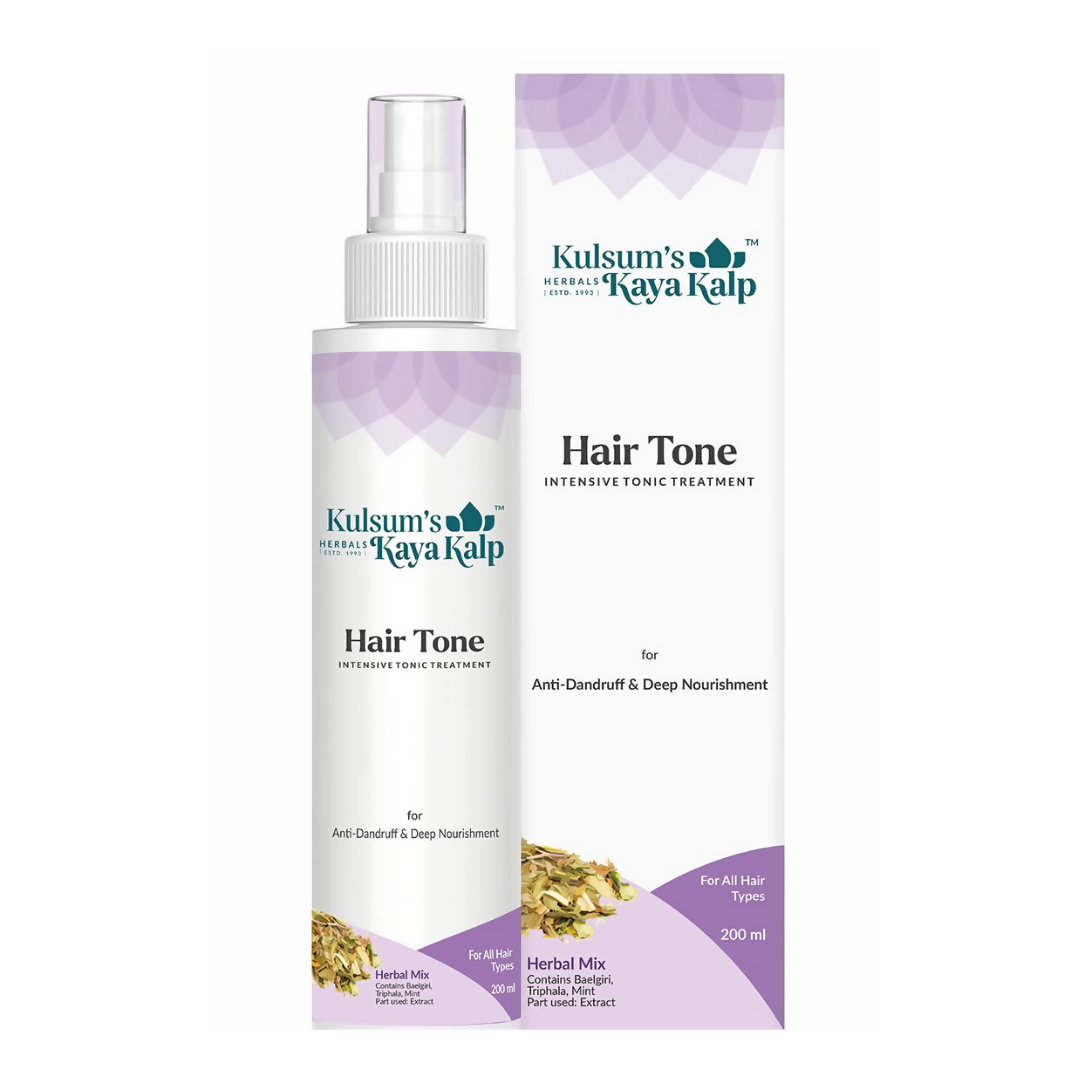 Kulsum's Kaya Kalp Hair Tone, Anti-Dandruff & Hair Fall Control, For All Hair Types | Grocsy