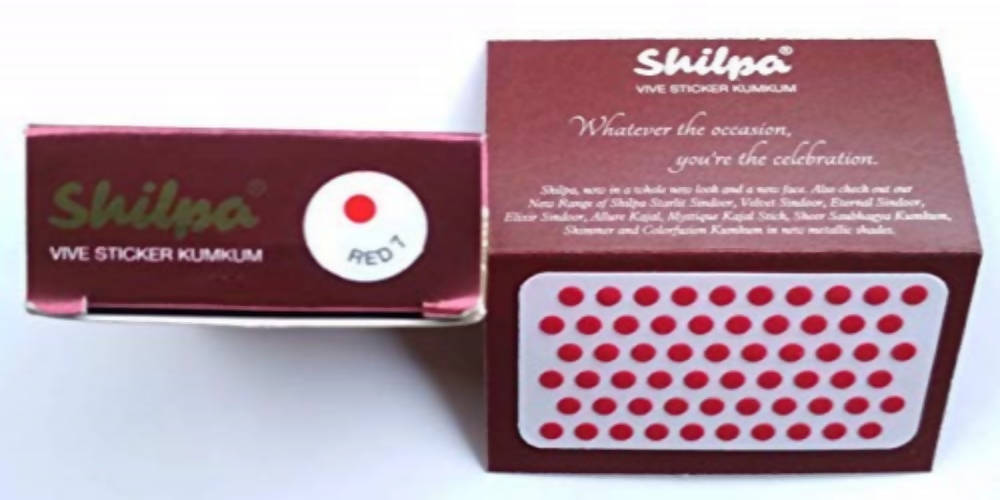 Shilpa Vive Sticker Kumkum Size 7 | Grocsy