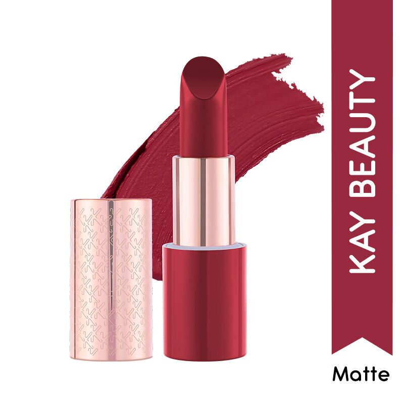 Kay Beauty By Katrina Kaif Matte Drama Long Stay Lipstick - Award Night | Grocsy