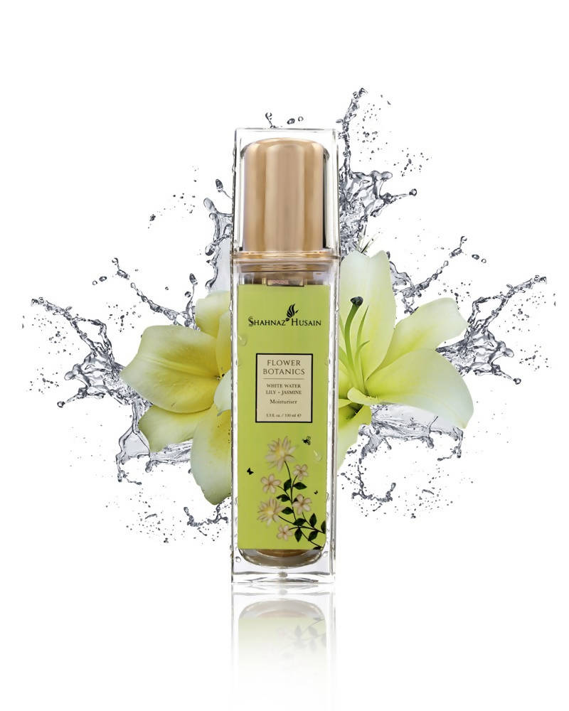 Shahnaz Husain Flower Botanics 鈥?White Water Lily-Jasmine Moisturiser | Grocsy