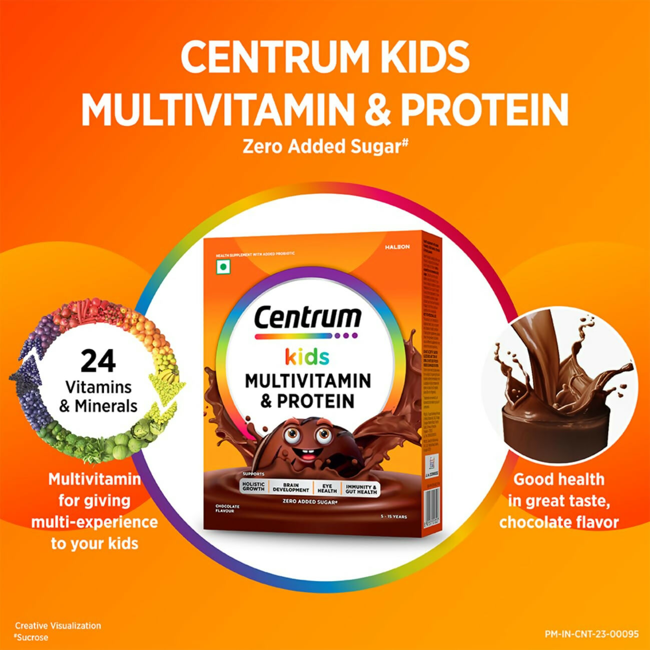 Centrum Kids Multivitamin & Protein Health Drink - Chocolate Flavor | Grocsy