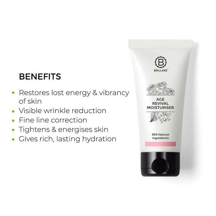 Brillare Age Revival Moisturiser For Ageing Skin | Grocsy