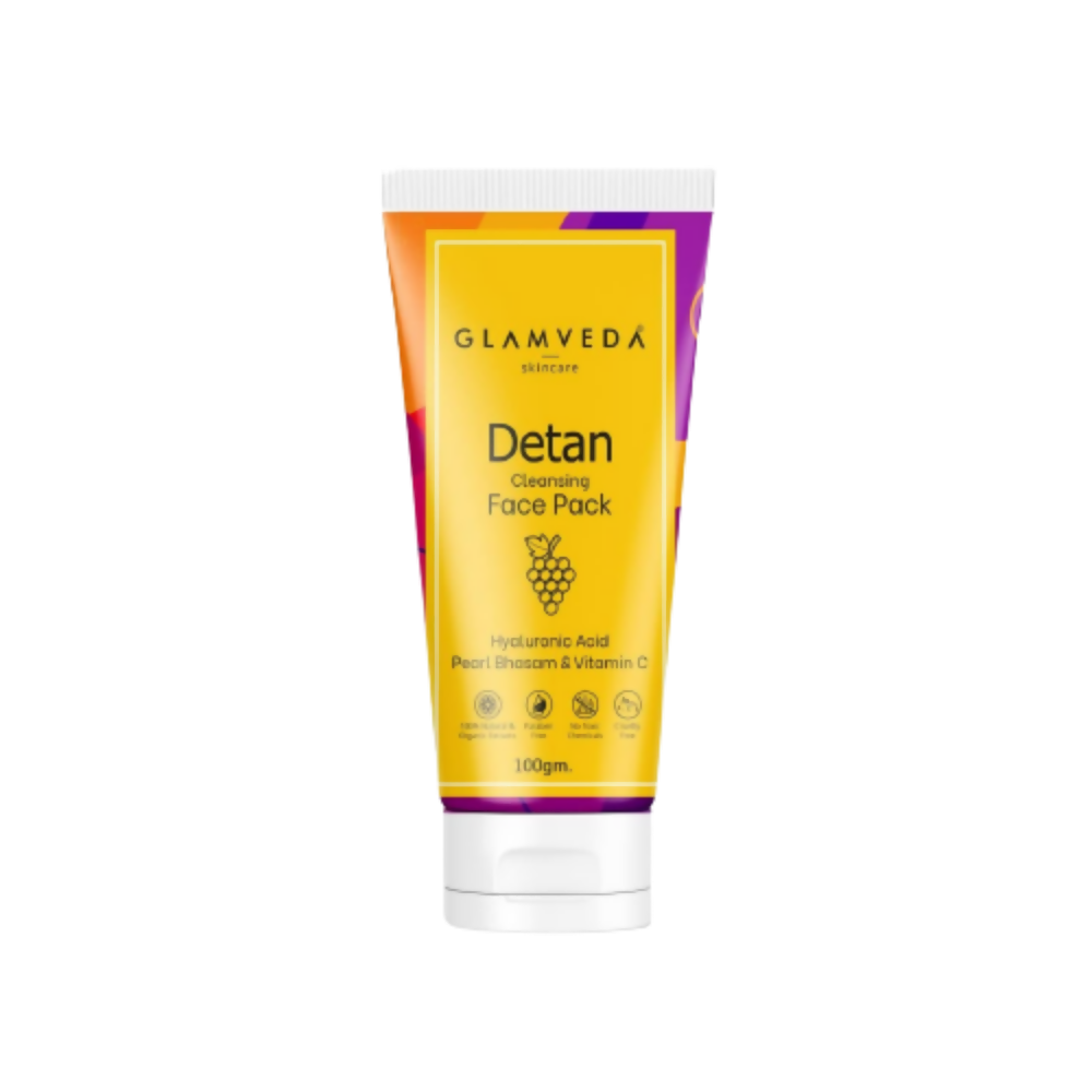 Glamveda Detan Cooling Face Pack | Grocsy