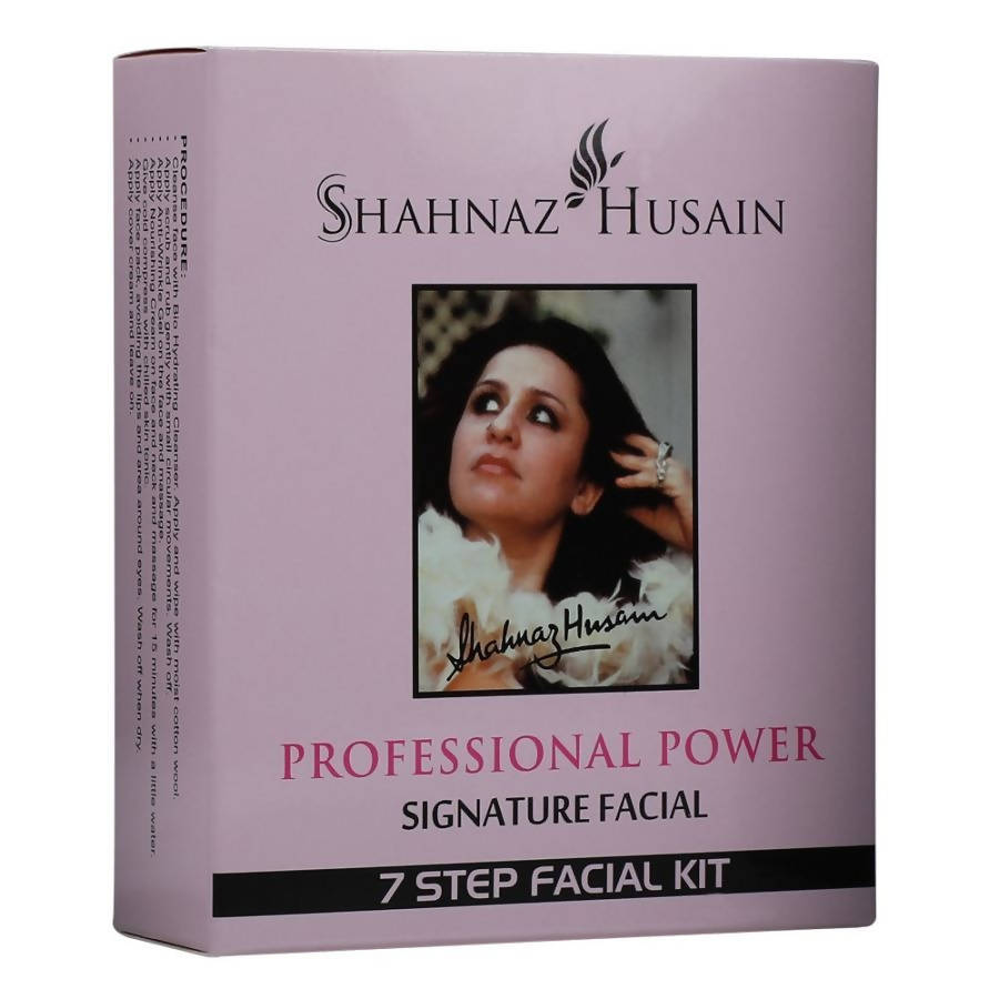 Shahnaz Husain Professional Power Signature Facial 7 Step Facial Kit | Grocsy