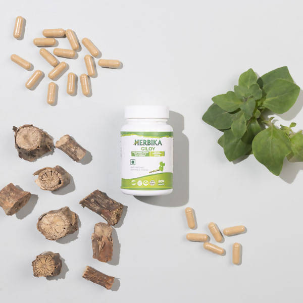 Herbika Giloy Capsules | Grocsy