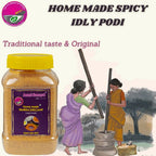 Ammi Samayal Homemade Idli Podi and Cold Pressed Sesame Oil Combo | Grocsy