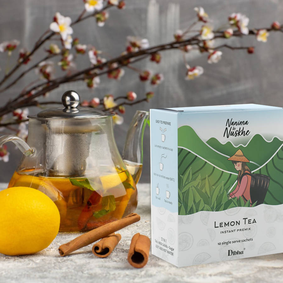 Dibha Lemon Instant Tea Mix | Grocsy