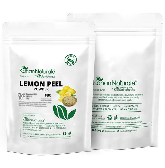 Kerala Naturals Lemon Peel Powder | Grocsy