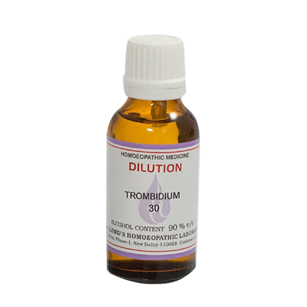 Lord's Homeopathy Trombidium Dilution 30 | Grocsy