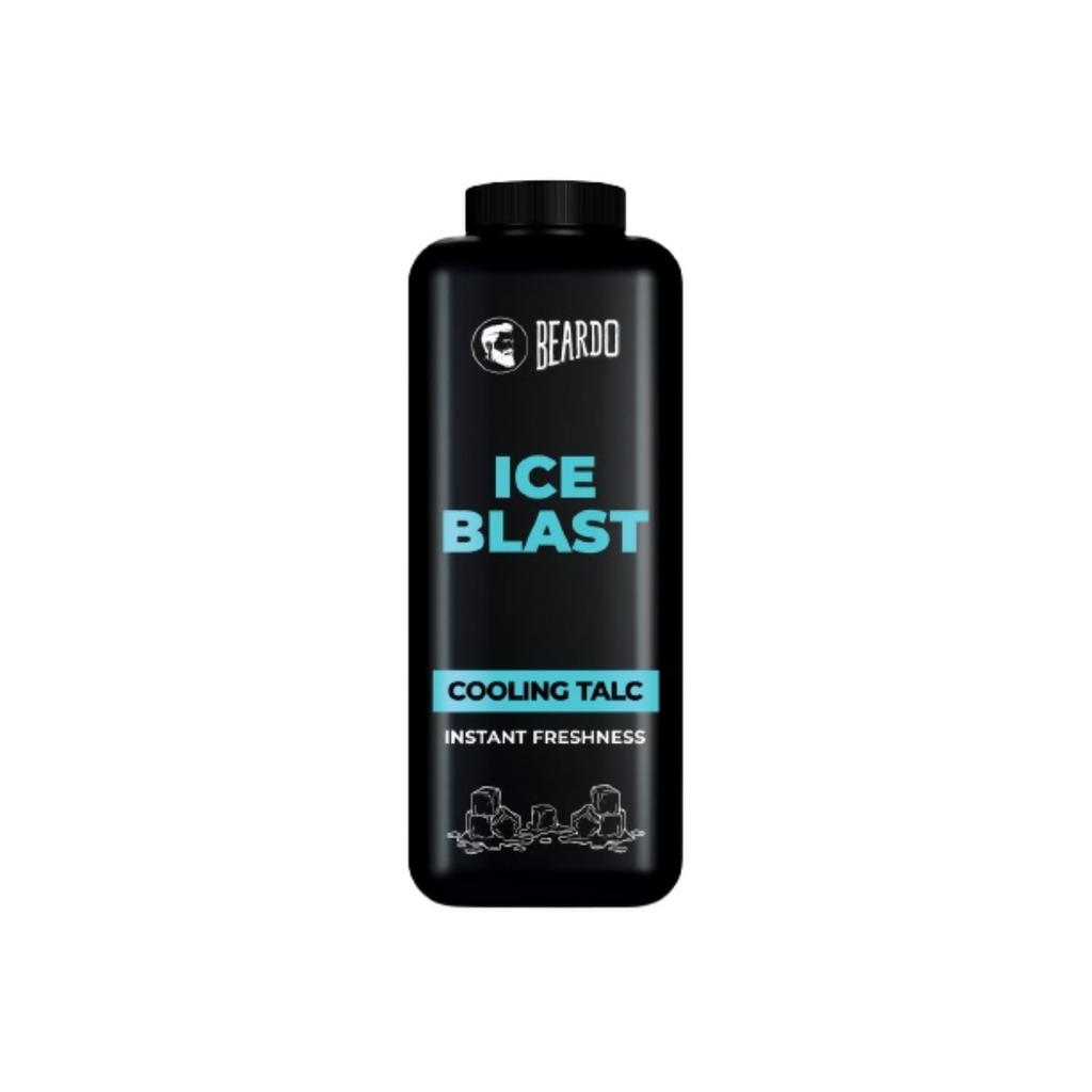 Beardo Ice Blast Cooling Talc Powder For Men | Grocsy