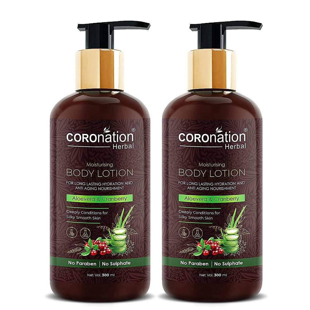 Coronation Herbal Aloevera & Cranberry Body Lotion | Grocsy