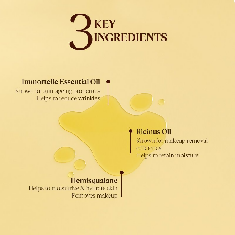L'Occitane Immortelle Precious Cleansing Oil | Grocsy